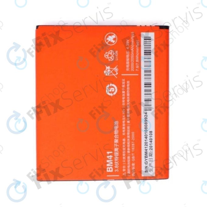 Xiaomi Redmi 1S - Batterie BM41 1880mAh