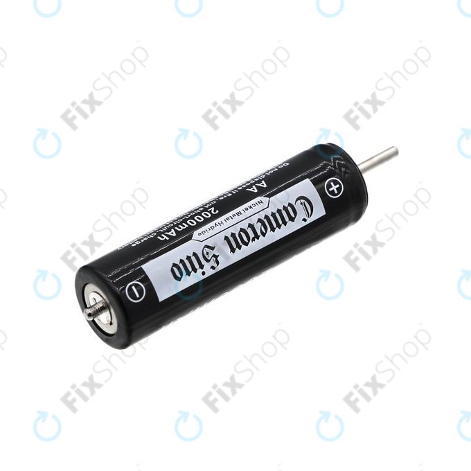 Batterie pour Panasonic ES-RT30, ES-SA40, 2000mAh, Ni-MH, 1.2V, EW1211RRB84W, HQ