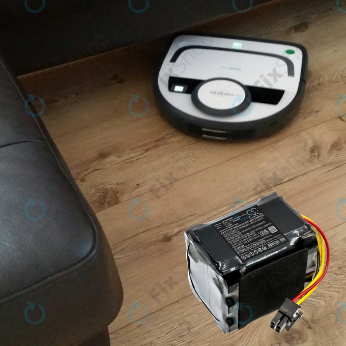 Vorwerk Kobold VR200 - Batterie 20884-1, 4NCR18650P2-C001A Li-Ion 14.4V 6000mAh HQ