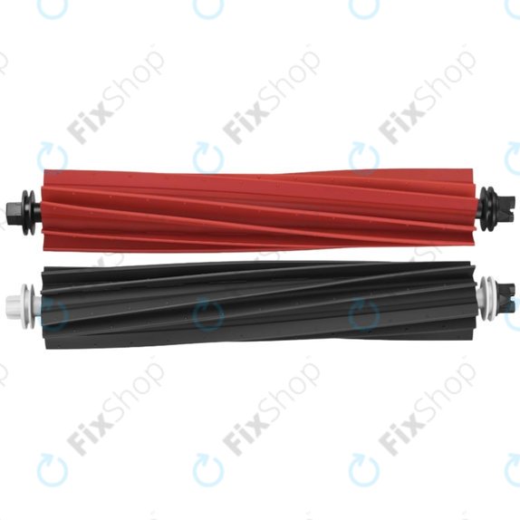 Kit de pièces de rechange pour Xiaomi Roborock Q5 Pro, Q8 Max+ (2x Brosse principale, 4x Filtre, 4x Brosse latérale – noire)