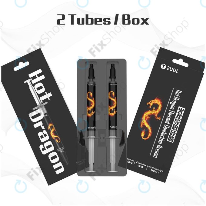 2UUL Hot Dragon - Graisse conductrice thermique (2pcs)