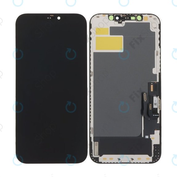 Écran Soft OLED pour iPhone 12, 12 Pro, Tactile avec cadre, DIAGNOSTIC