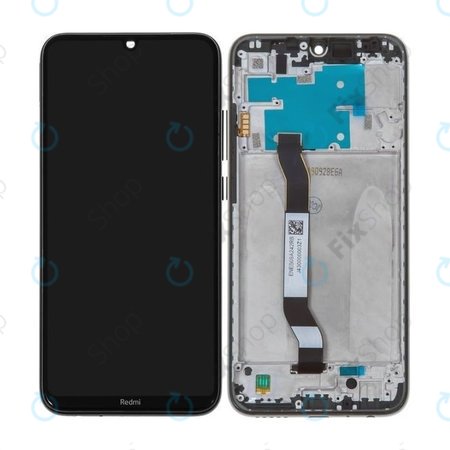 Xiaomi Redmi Note 8 - Écran LCD + Écran Tactile + Cadre (Noir Espace) - 5600050C3J00 Genuine Service Pack