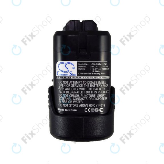 Batterie pour Bosch GOP 10.8V, 1500mAh, Li-Ion, 10.8V, BAT411, BAT413, HQ