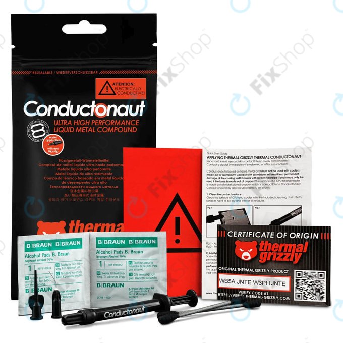 Métal liquide 5g, Thermal Grizzly Conductonaut