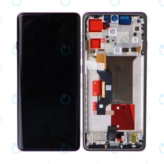 Motorola Edge 60 Pro - Écran LCD + Écran tactile + Cadre (Sparkling Grape) - 5D68C30047 Genuine Service Pack