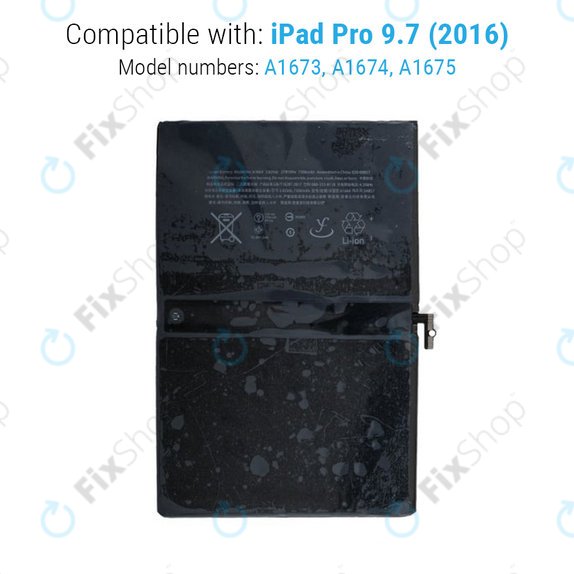 Batterie pour iPad Pro 9.7" (2016), 7306mAh