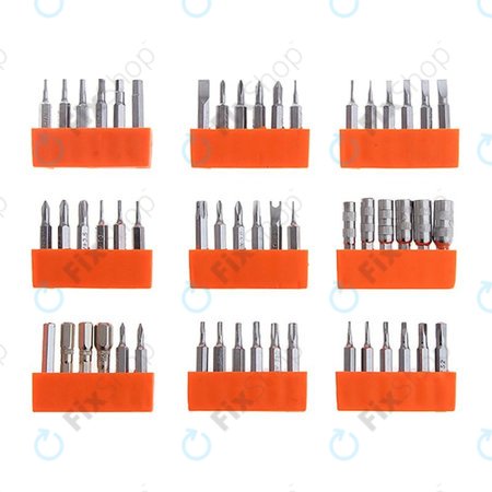 Jakemy JM-8126 - Jeu de tournevis interchangeables 58 en 1