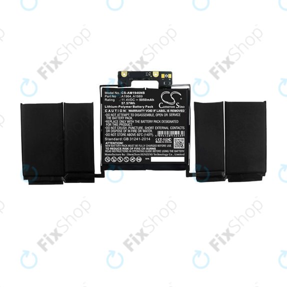 Apple MacBook Pro 13" A1989 (2018), A2251 (2020) - Batterie A1964 5050mAh HQ