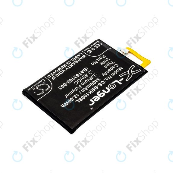 Batterie pour Blackberry Keyone, 3400mAh, Li-Pol, 3.85V, BAT63108-003, HQ