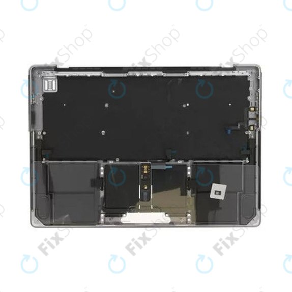 Cadre supérieur clavier pour MacBook Pro 14", A2442 (2021), A2779 (2023), avec clavier US et batterie, Space Gray, 661-32210, Genuine Apple