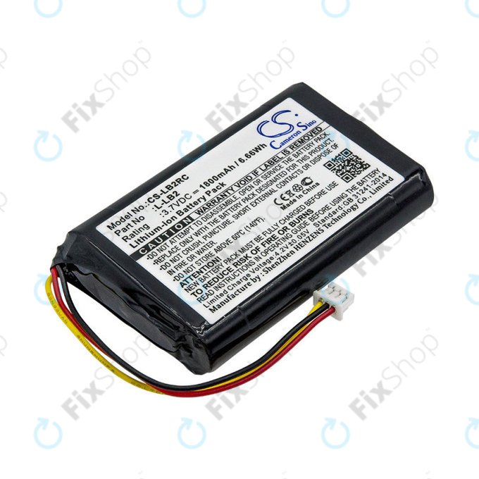 Batterie pour Logitech MX1000, 1800mAh, Li-Ion, 3.7V, L-LB2, HQ