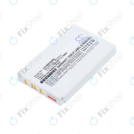 Batterie pour Cipherlab 8300-L, Metrologic MK5502, 750mAh, Li-Ion, 3.7V, BA-80S700, HQ
