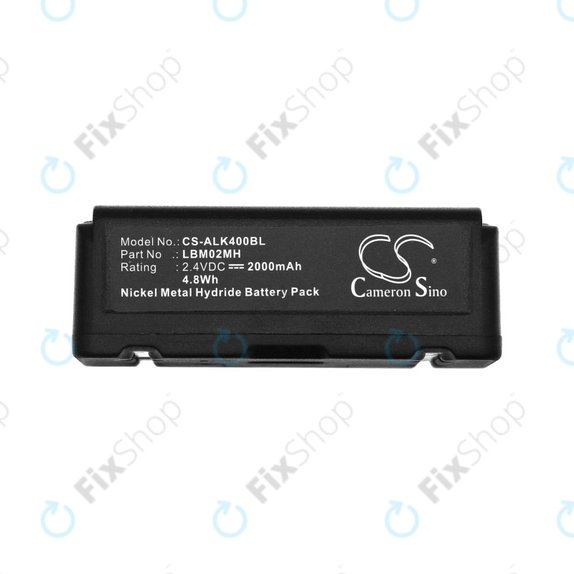 Batterie pour Autec LK4, 6, 8, 2000mAh, Ni-MH, 2.4V, LBM02MH, HQ