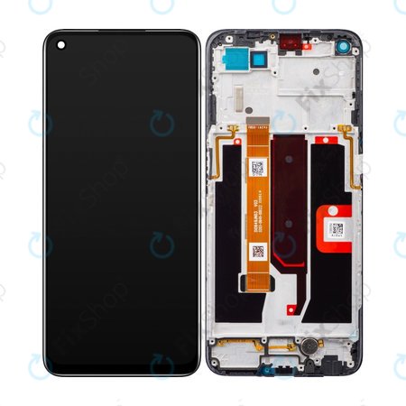 Oppo A54 5G, A74 5G - Écran LCD + Écran tactile + Cadre (Noir fluide) TFT