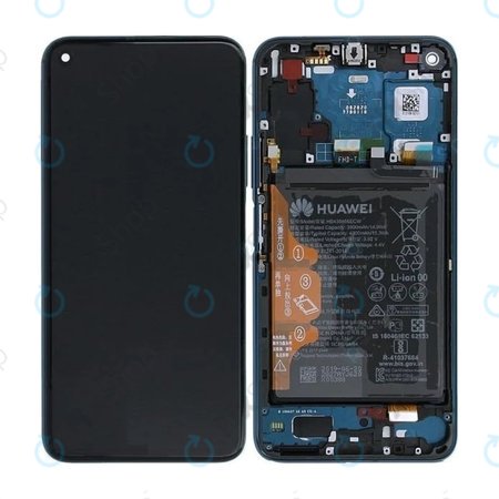 Huawei Honor 20 Pro - Écran LCD + Ecran Tactile + Cadre + Batterie (Bleu Phantom) - 02352VKL Genuine Service Pack