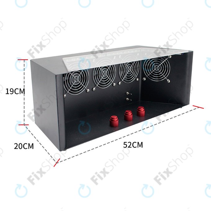 Banc de travail sans poussière pour réparations