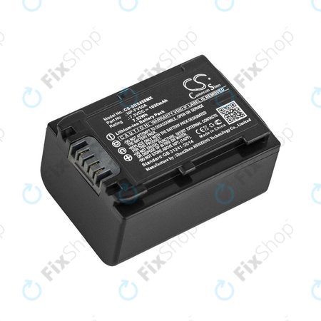 Batterie pour Sony FDR-AX33, 40, 45, 53, 60, 700, P33, HDR-CX450, 625, 1030mAh, Li-Ion, 7.3V, NP-FV50A, HQ