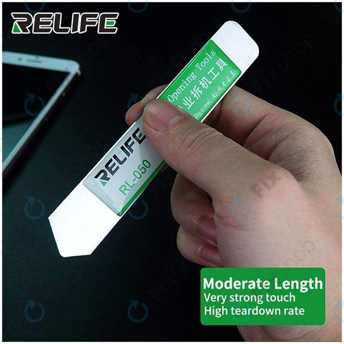 Relife RL-050 - Outil d'ouverture de pied-de-biche en métal (téléphones mobiles et tablettes)