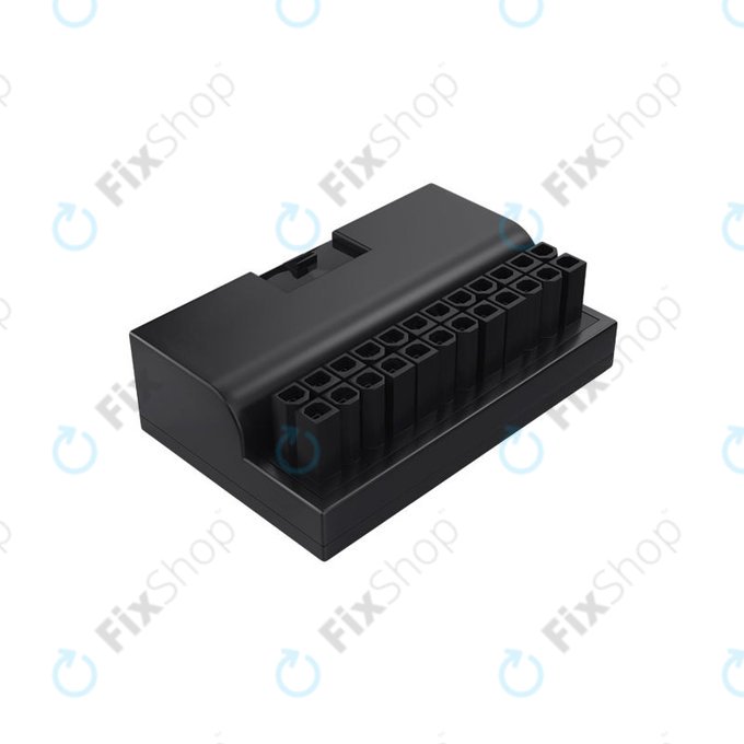 Adaptateur d'alimentation ATX 24 broches à 90° pour carte mère
