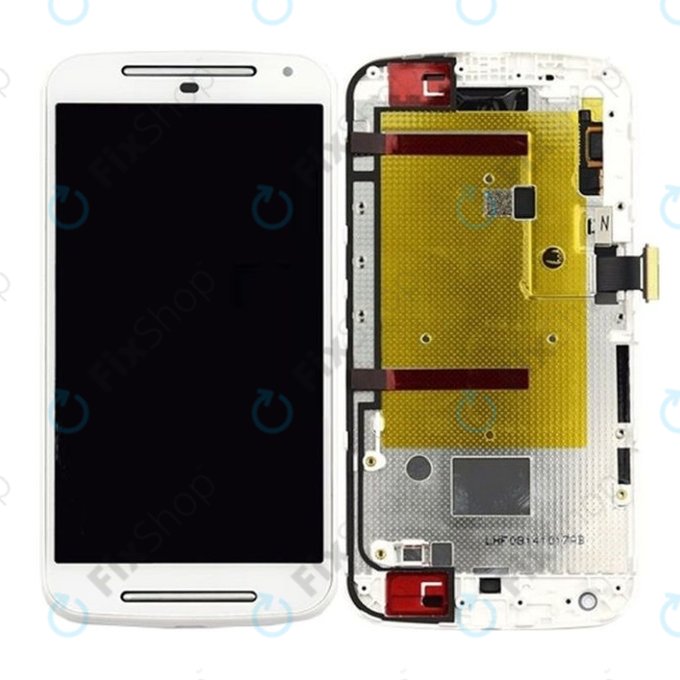 Motorola Moto G XT1068 - Écran LCD + Écran Tactile + Cadre (Blanc)
