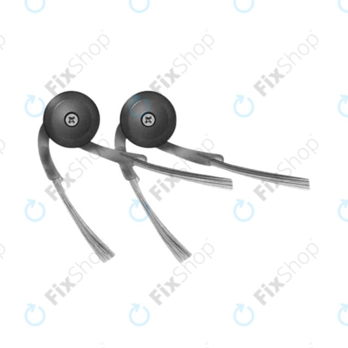Kit de pièces de rechange pour Xiaomi Roborock Qrevo, Qrevo Curv, Qrevo Edge, Qrevo 5AE (2x Brosse principale, 4x Filtre, 4x Brosse latérale, 8x Chiffon de vadrouille, 4x Sac à poussière)