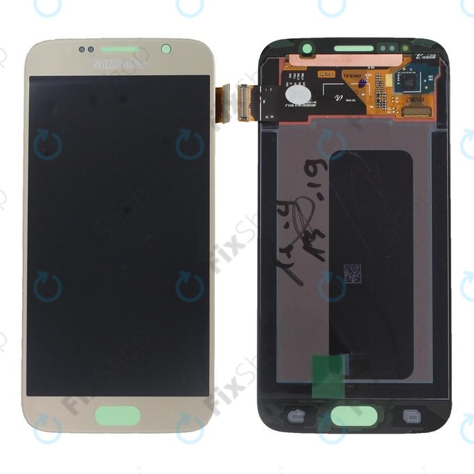 Samsung Galaxy S6 G920F - Écran LCD + Écran Tactile (Or Platine) - GH97-17260C Genuine Service Pack