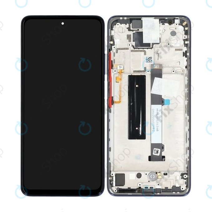 Xiaomi Mi 10T Lite 5G - Écran LCD + Écran Tactile + Cadre (Bleu Atlantique) - 5600030J1700, 5600090J1700 Genuine Service Pack