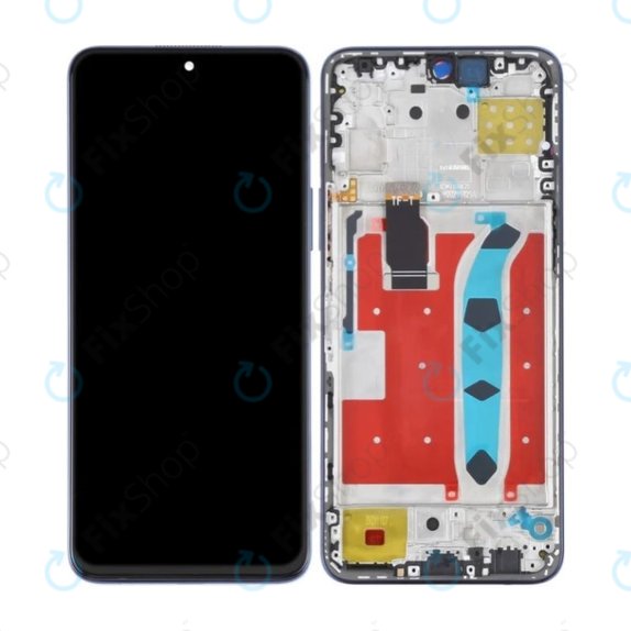 Honor X8 - Écran LCD + Écran tactile + Cadre (Bleu océan) TFT