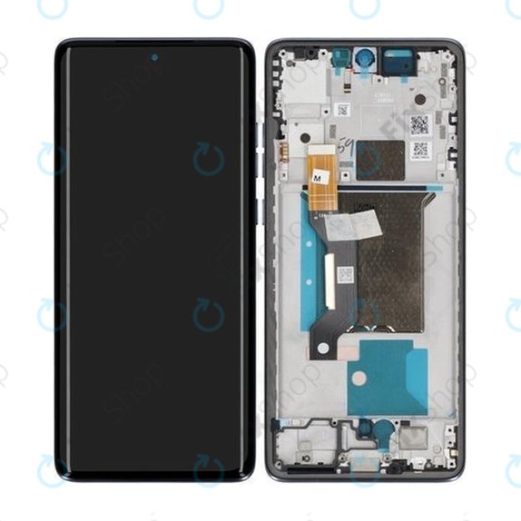 Motorola Edge 60 Fusion - Écran LCD + Écran tactile + Cadre (Slipstream) - 5D68C29878 Genuine Service Pack