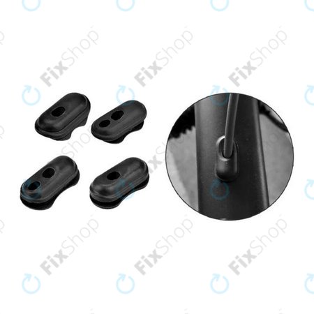 Xiaomi Mi Electric Scooter 1S, 2 M365, Essential, Pro, Pro 2 - Jeu de cache-câbles en caoutchouc