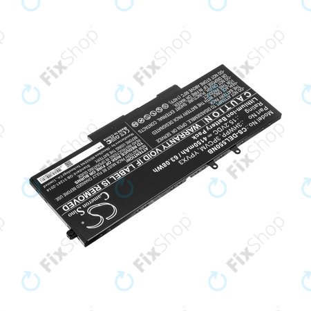Batterie pour Dell Latitude 5501, Latitude 5401, Latitude 14 5410, Latitude 15 5511, 4150mAh, Li-Ion, 15.2V, 3HWPP, HQ