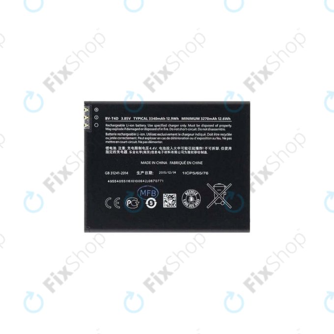 Microsoft Lumia 950 XL - Batterie BV-T4D 3340mAh - 0670771