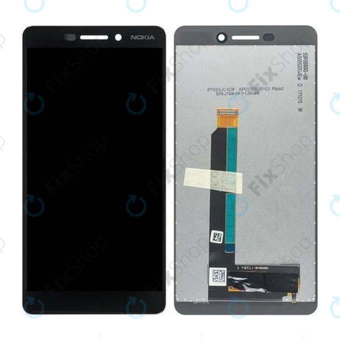 Nokia 6.1 - Écran LCD + Écran tactile - 20PL2BW0001 Genuine Service Pack