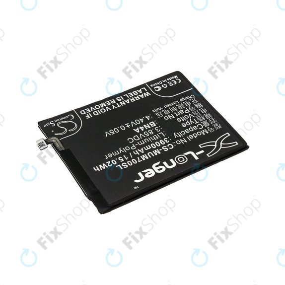 Batterie pour Xiaomi Redmi Note 7, 3900mAh, Li-Pol, 3.85 V, BN4A, HQ
