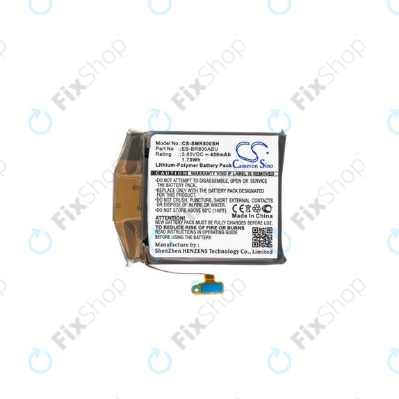 Samsung Galaxy Watch 46mm R800 - Batterie EB-BR800ABU 450mAh HQ