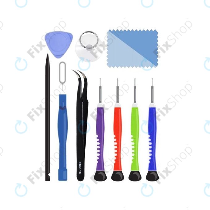 FixPremium - Boîte à outils complète pour l'assemblage de téléphones portables 11 en 1