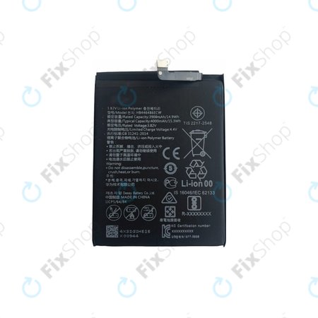 Huawei P Smart Z, Honor 9X, P20 Lite (2019) - Batterie HB446486ECW 4000mAh
