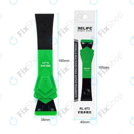 Relife RL-073 - Pelle Couteau Multi-Usages en Plastique pour Démontage Enlèvement de Colle
