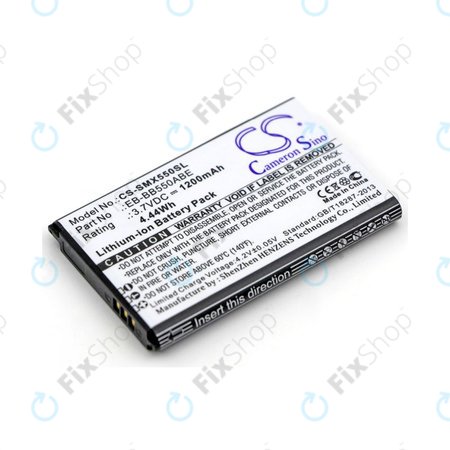 Batterie pour Samsung Xcover 550, 1200mAh, Li-Ion, 3.7V, EB-BB550ABE, HQ
