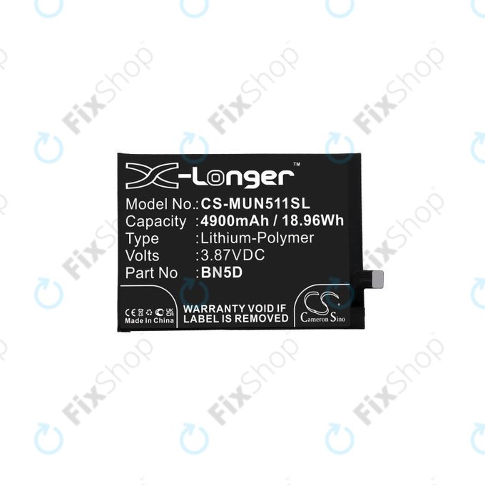 Xiaomi Redmi Note 11, Note 11S - Batterie BN5D 4900mAh HQ