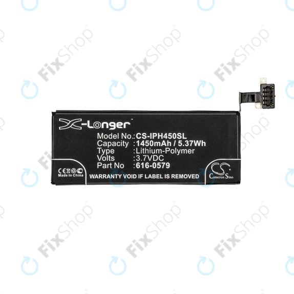 Apple iPhone 4S - Batterie 616-0579 1450mAh HQ