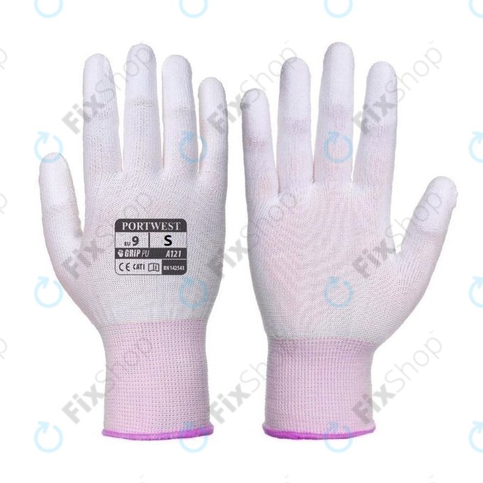 ESD Gants en caoutchouc Fin - Taille S