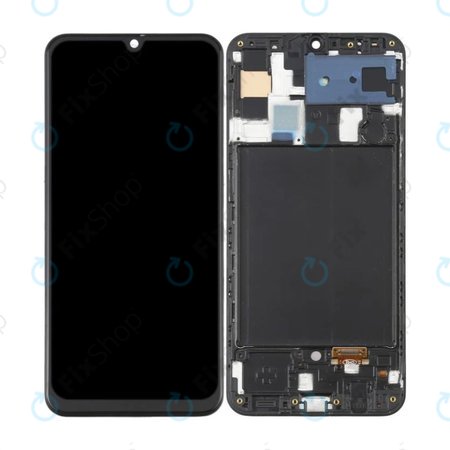 Samsung Galaxy A50 A505F - Écran LCD + Écran tactile + Cadre OLED (Noir)