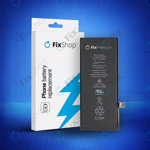 Batterie pour iPhone SE (2nd Gen 2020), 1821mAh, FixPremium