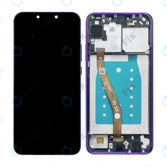 Huawei P Smart Plus (Nova 3i) - Écran LCD + Écran tactile + Cadre (Iris Purple)