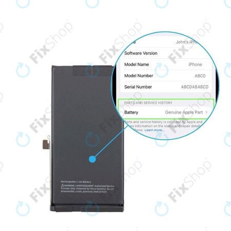 Baterije pour iPhone 14 | 661-30373 | 3279mAh | Genuine Apple