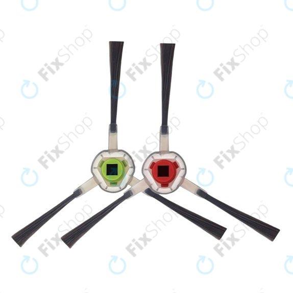 Kit de pièces de rechange pour iRobot Roomba Combo 1138, Ecovacs Deebot Ozmo 930 (2x Brosses principales, 4x Filtres, 4 paires de brosses latérales, 4x Lingettes de lavage)
