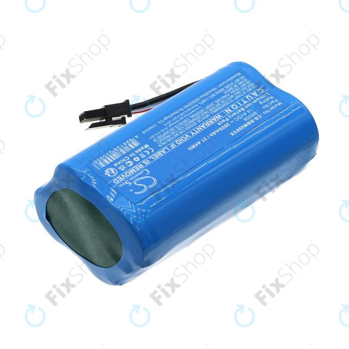 Batterie pour Robzone Moppy 2.0, 2600mAh, Li-Ion, 14.4V, B6006, HQ