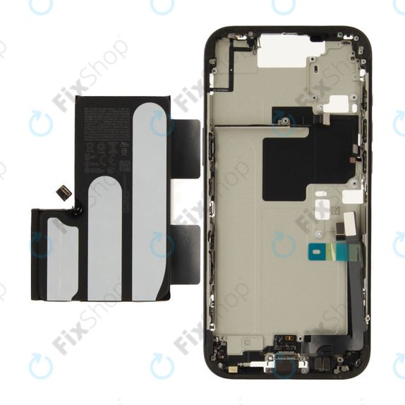 Cadre central avec batterie pour iPhone 16 Pro Max | Black Titanium | ZD076-00693 | Genuine Apple